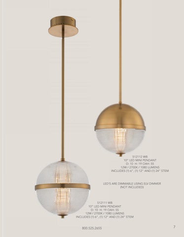 Kalco Lighting 灯饰目录 · January 2020 Supplement 第 8 页