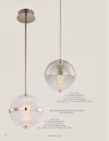 Kalco Lighting 灯饰目录 · January 2020 Supplement 第 9 页