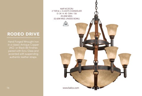 Kalco Lighting Classics 灯饰目录 2020 第 16 页