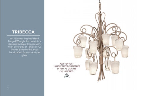 Kalco Lighting Classics 灯饰目录 2020 第 4 页