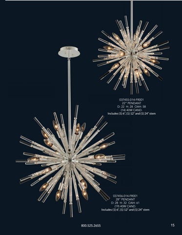 Kalco Lighting January 2020 Catalog 灯饰目录 · Allegri 水晶 by 第 16 页
