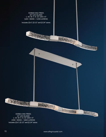 Kalco Lighting Master Catalog 灯饰目录 · Allegri 水晶 by 第 11 页
