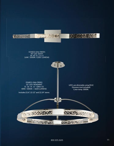 Kalco Lighting Master Catalog 灯饰目录 · Allegri 水晶 by 第 12 页