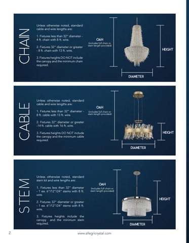 Kalco Lighting Master Catalog 灯饰目录 · Allegri 水晶 by 第 3 页