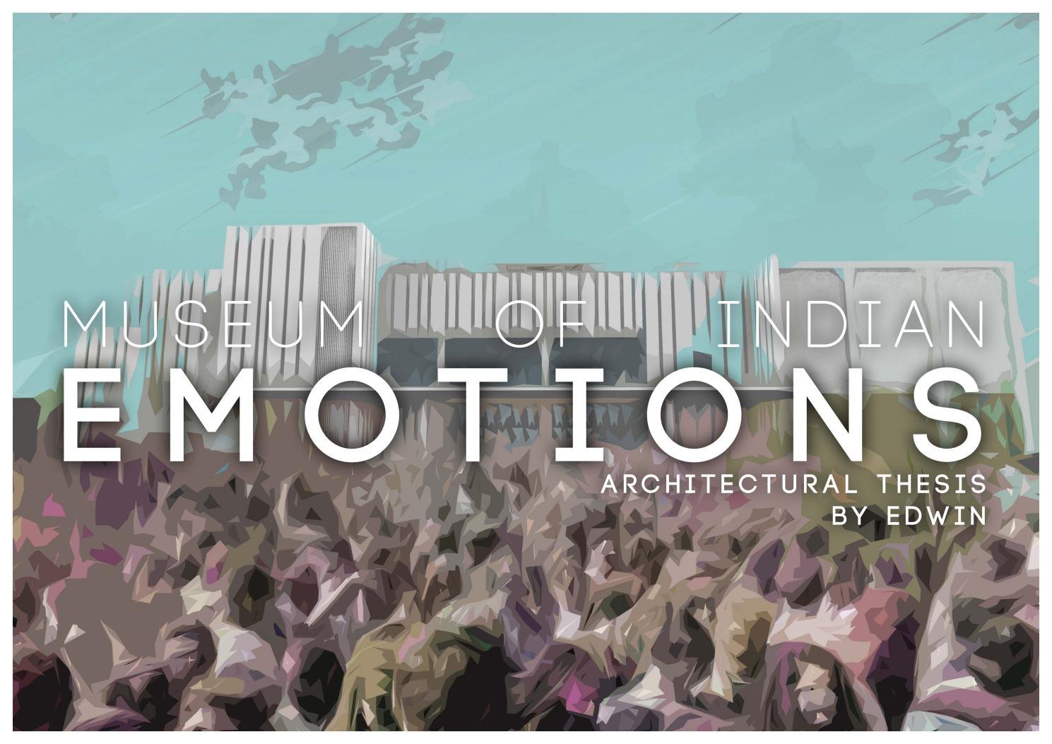 Emotions in architecture thesis image