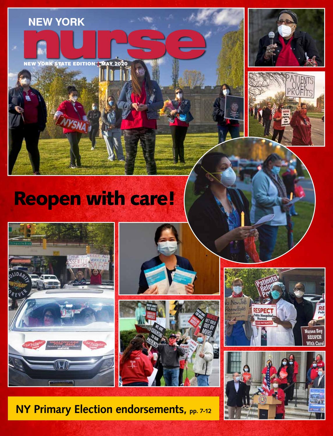 NY Nurse: May 2020 by New York State Nurses Association - Issuu