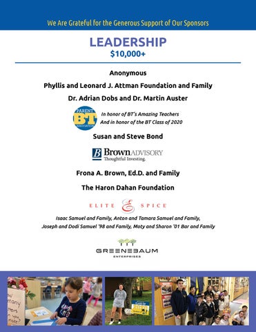 Beth Tfiloh Dahan Community School & Congregation 灯饰目录 · 射灯 2020 Program 册 第 4 页