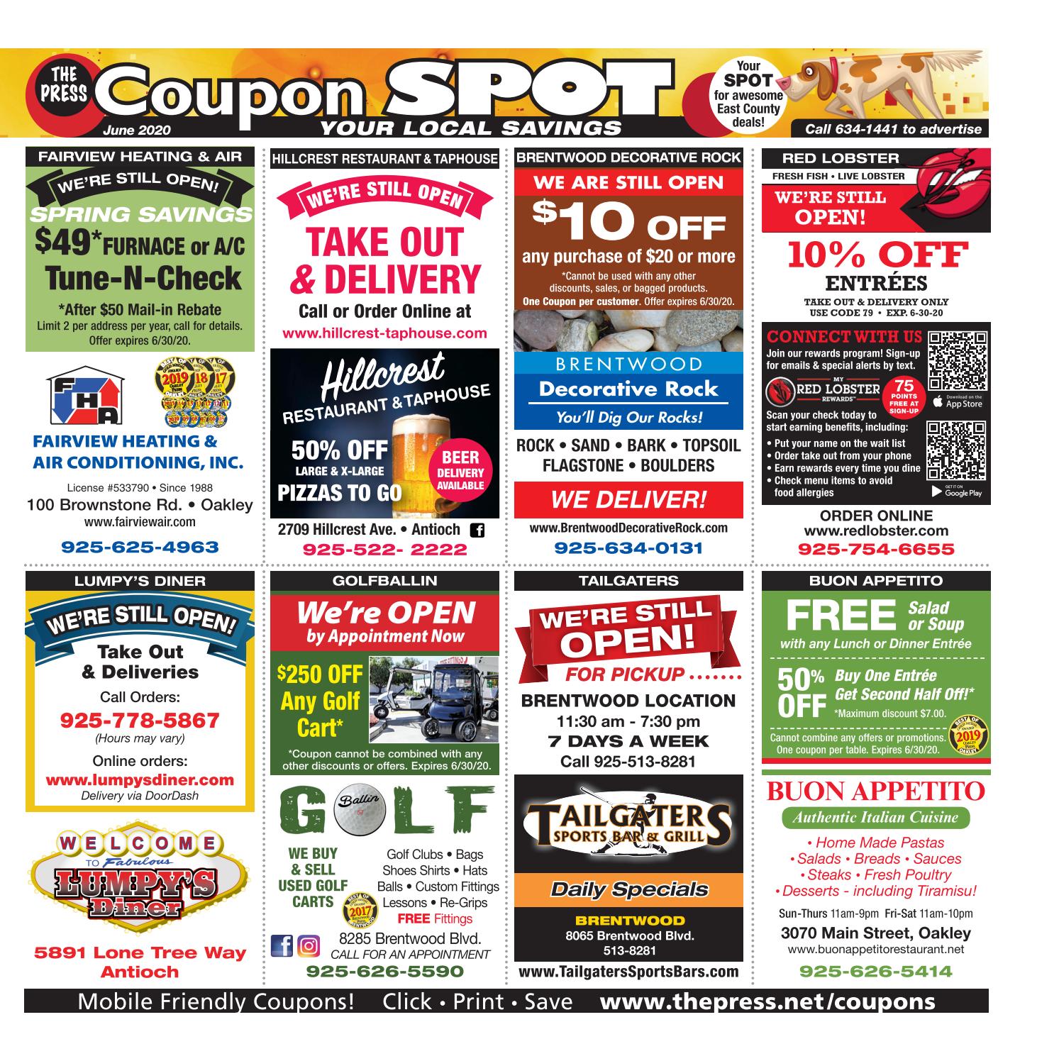 The Press Coupons June 2020 by Brentwood Press & Publishing Issuu