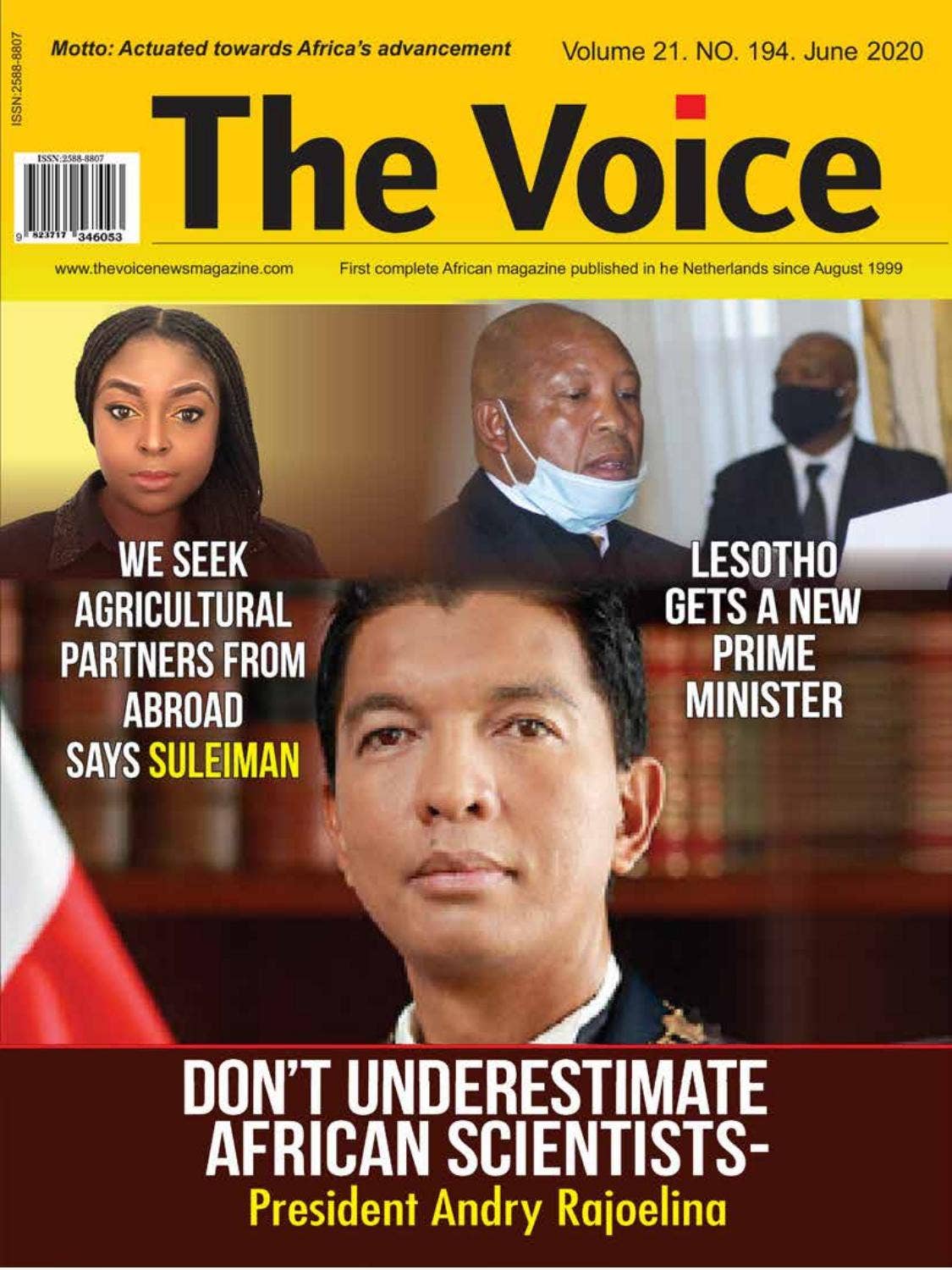 The Voicw magazine June edition 2020 by The Voice magazine - Issuu