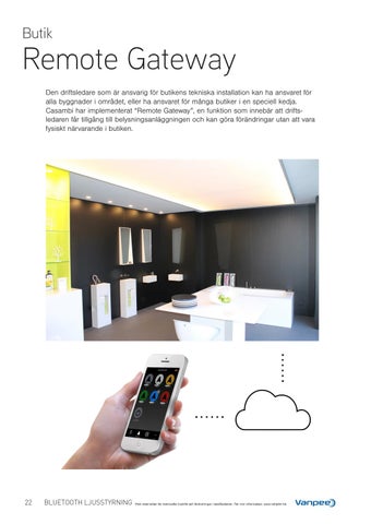 Casambi Bluetooth ljusstyrning 第 22 页