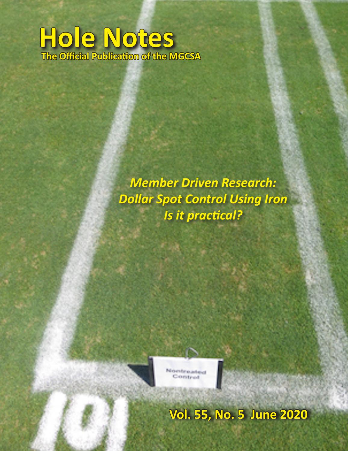 June 2020 Hole Notes by Minnesota Golf Course Superintendents ...