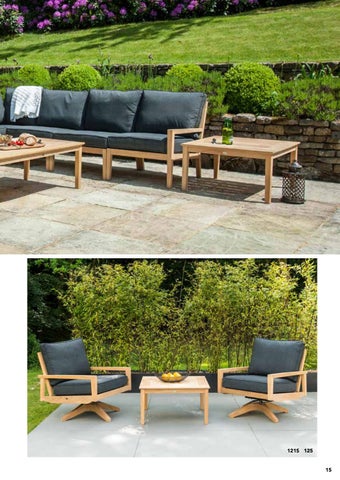 HolzLand Köster 家具目录 · | Gartenmöbel | Alexander Rose 第 15 页