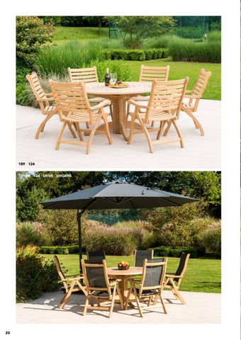 HolzLand Köster 家具目录 · | Gartenmöbel | Alexander Rose 第 20 页