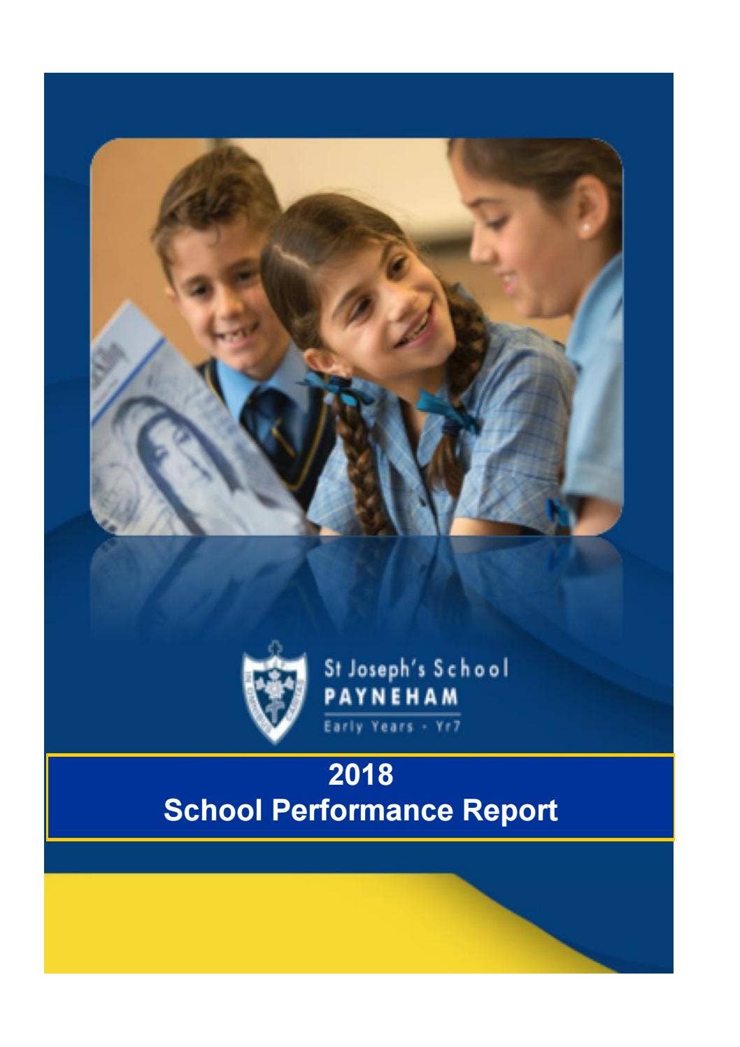 SCHOOL PERFORMANCE REPORT 2018 by stjopayn - Issuu