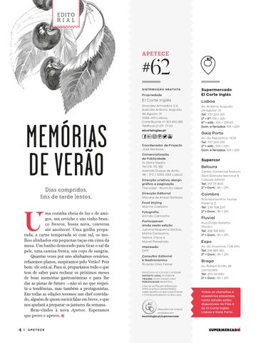 El Corte Inglés Apetece Julho/Agosto 2018 第 4 页