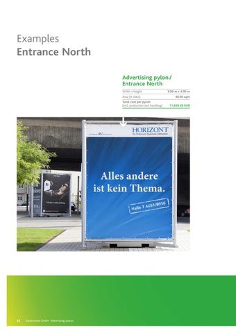 Koelnmesse GmbH 家具目录 · Werbeflächenkatalog 英文 A 2021 第 22 页