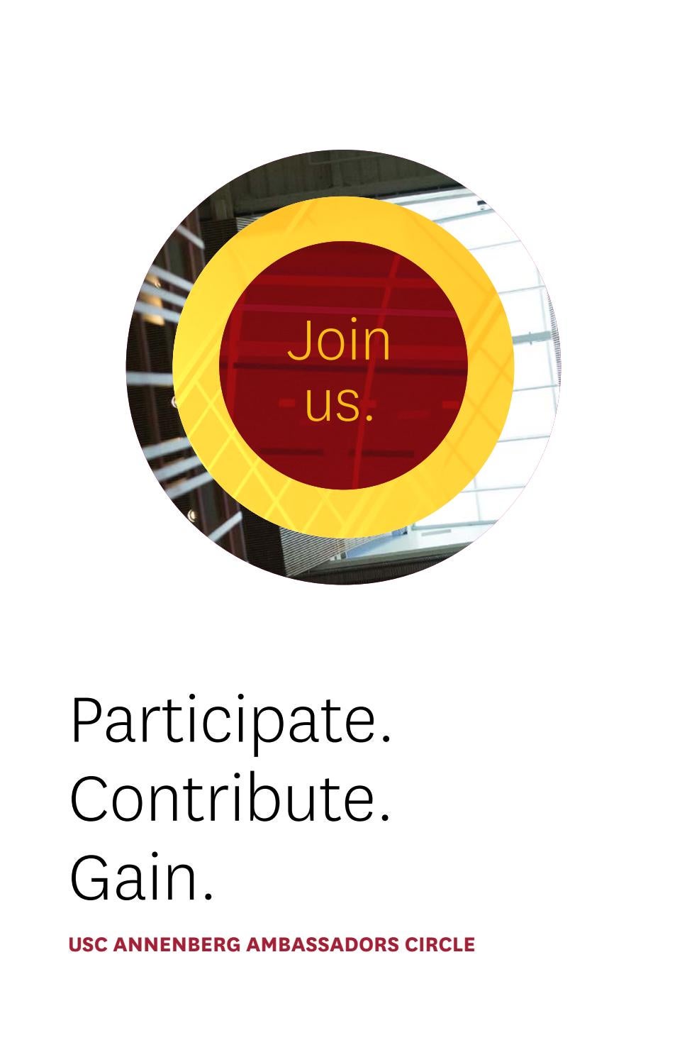 USC Annenberg Ambassadors Circle brochure by USC Annenberg School for