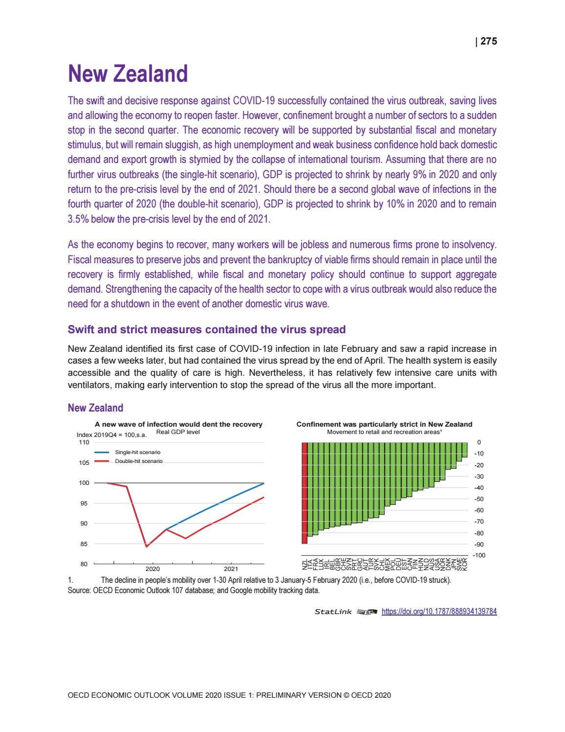 New Zealand - OECD Economic Outlook June 2020 by OECD - Issuu