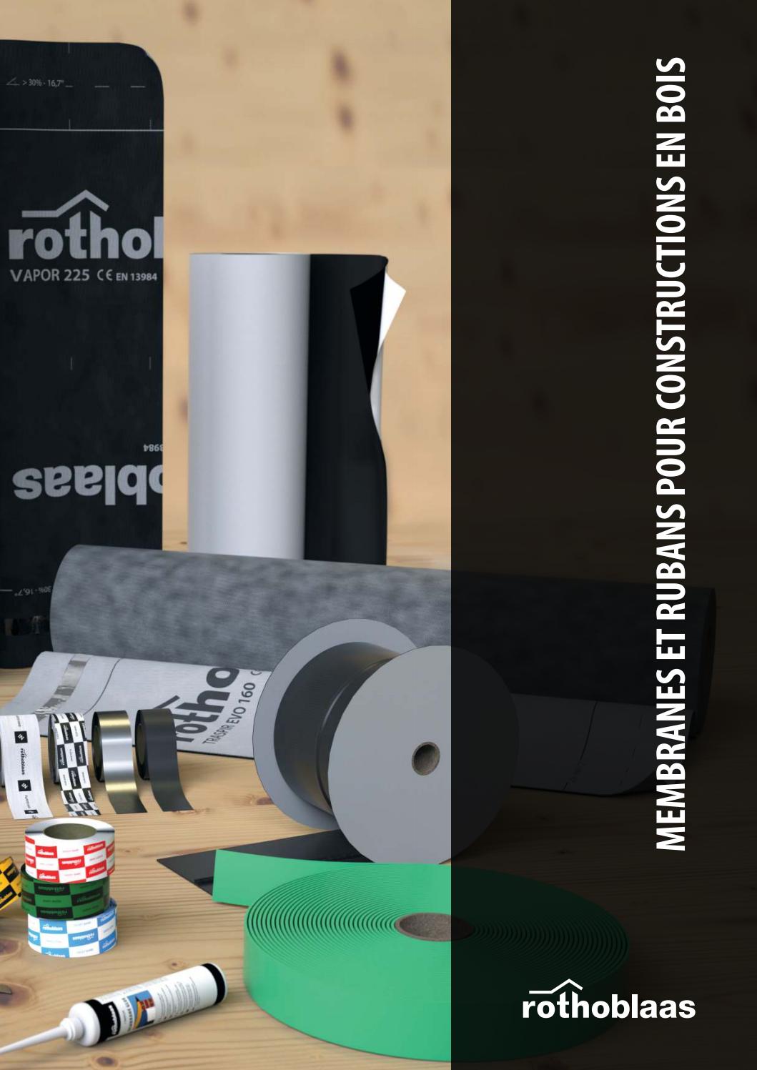 FÖRCH ruban adhésif 50//60 mm largeur vapeur frein vapeur film OSB 25 m Rôle