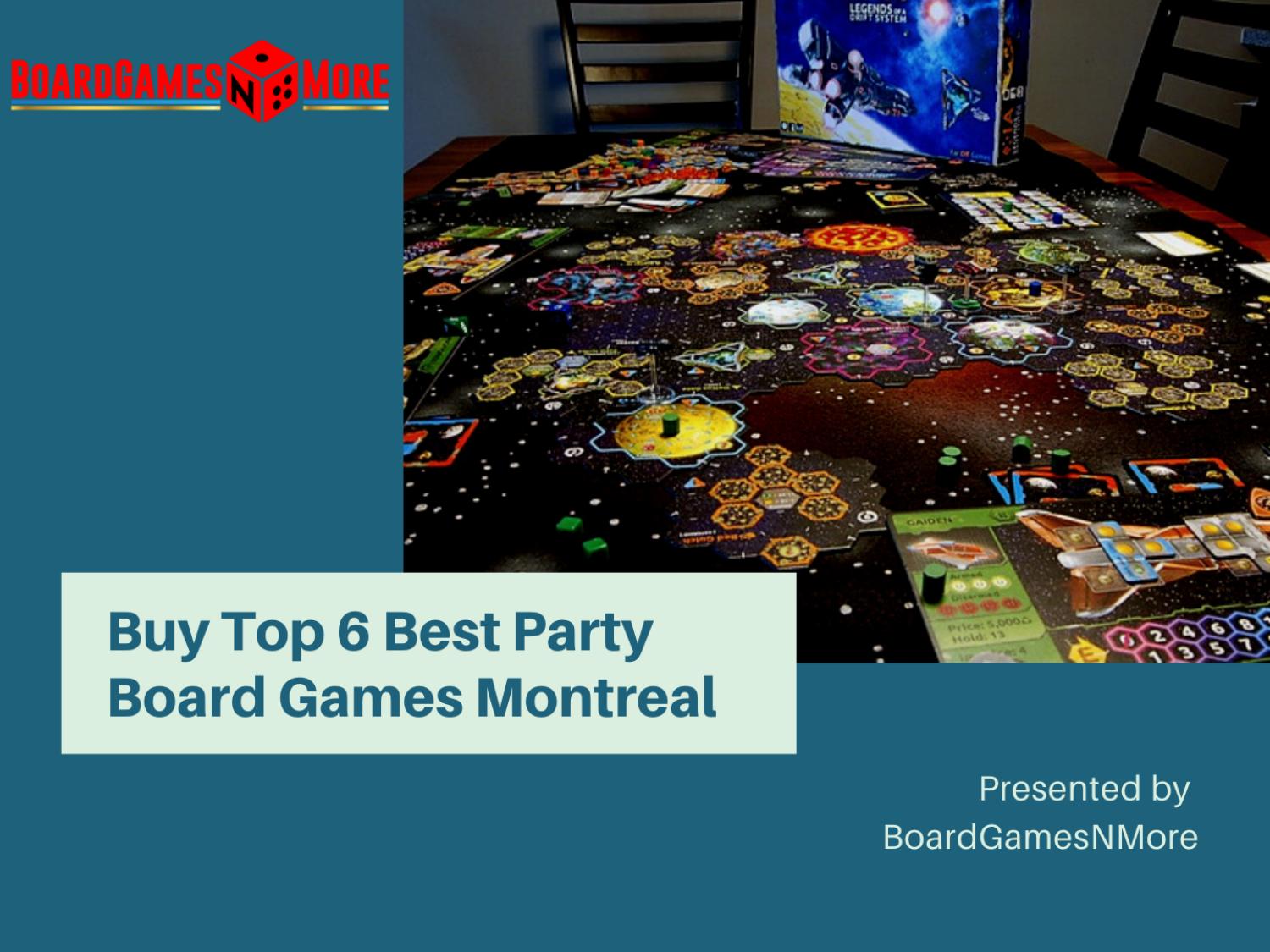 Buy Top 6 Best Party Board Games Montreal by BoardGamesNMore Issuu