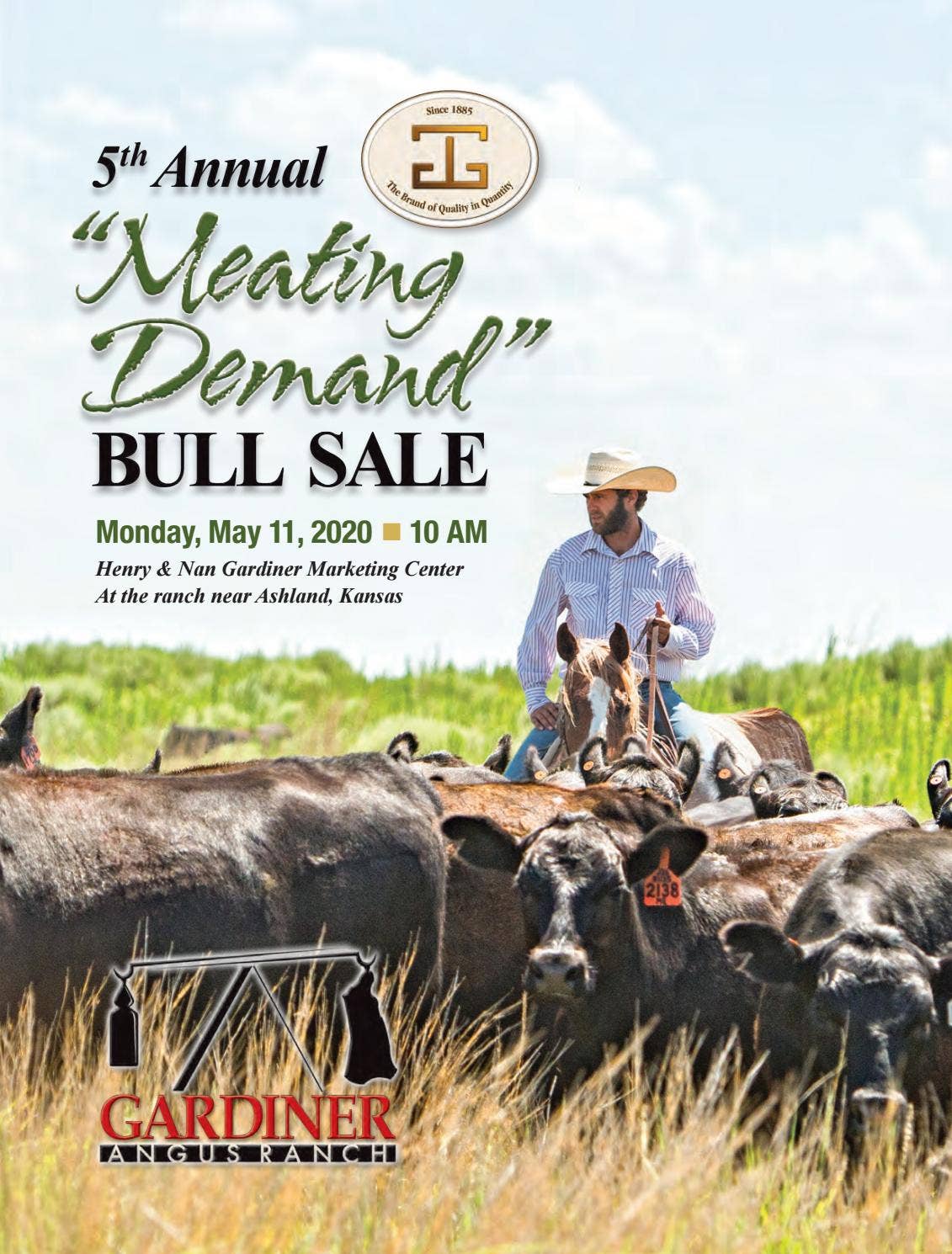 5th Annual Meating Demand Bull Sale Catalog by Gardiner Angus Ranch - Issuu