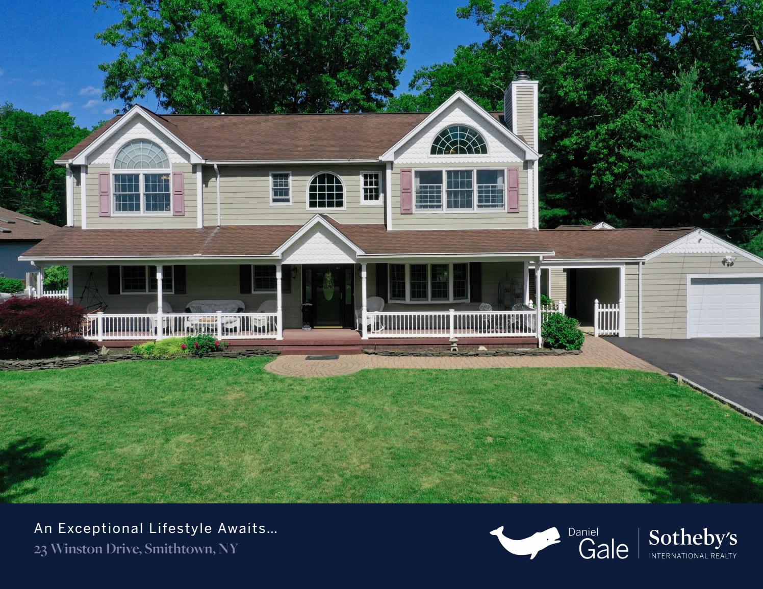 23 Winston Drive, Smithtown, NY by Daniel Gale Sotheby's International