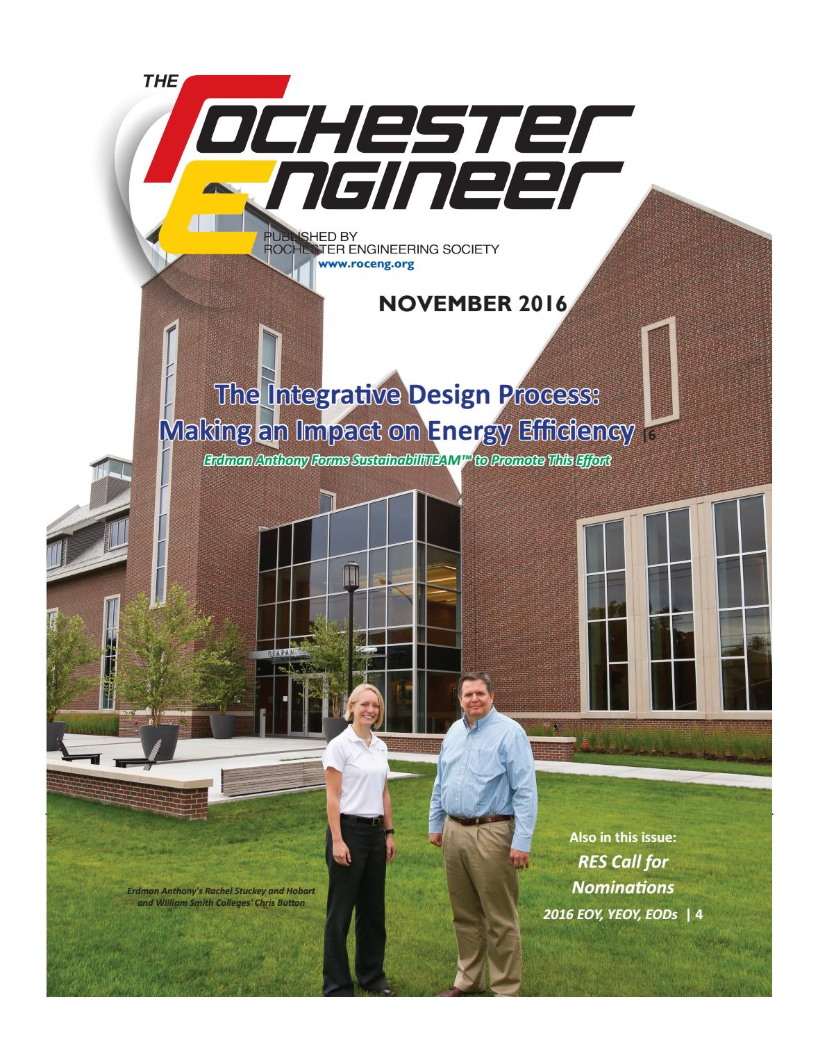 Rochester Engineering Society Magazine November 2016 by Rochester