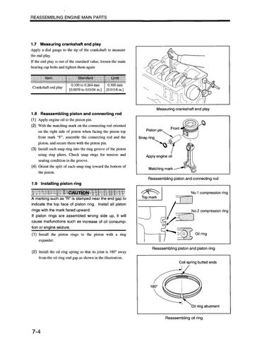 Mitsubishi D04FD-TAA Engine Workshop Manual - free download by ...