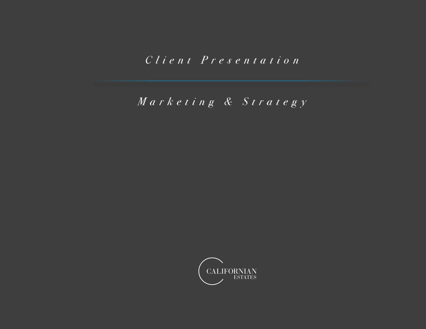Listing with Californian Estates Ransom Real Estate by bethany