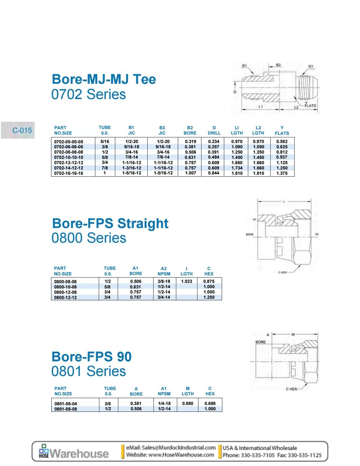 Brennan Industries Hydraulic Steel Stainless PDF Catalog SAE