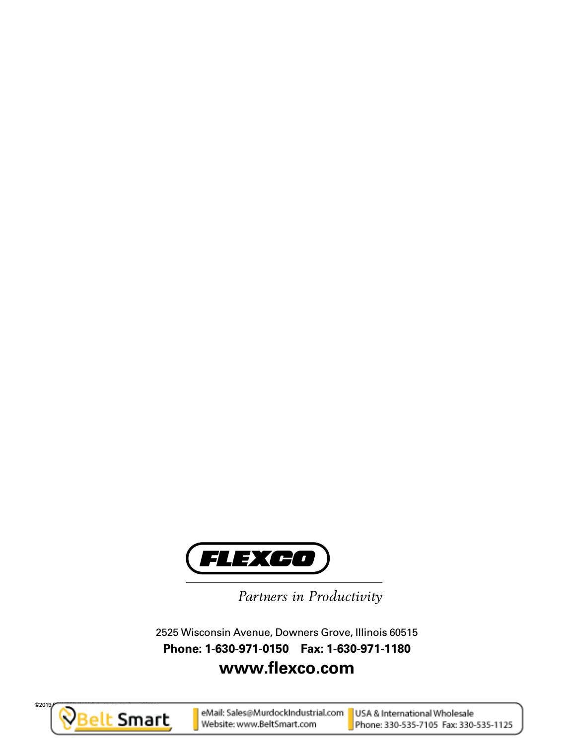 Flexco Clipper Alligator Ready Set Solid Plate Conveyor Belt Lace PDF