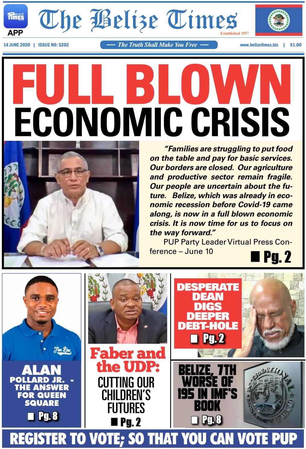 Belize Times June 14 2020 By Belize Times Press Issuu