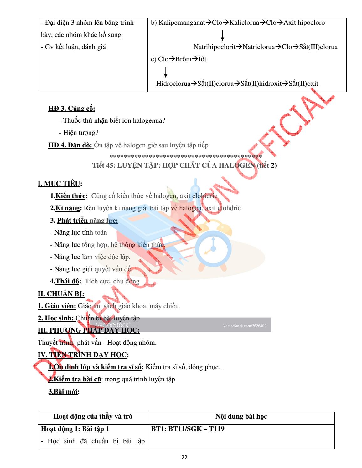 Giao An Dạy Học Theo Hướng Phat Triển Năng Lực Chủ đề Hoa Học 10 Cả Năm 9 Chủ đề By Dạy Kem Quy Nhơn Official Issuu