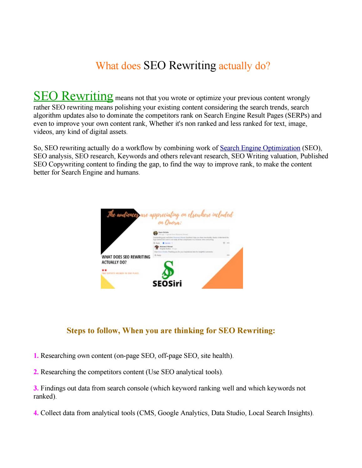 Improve Your Rankings With Google Improve Your Rankings With Google