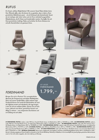 Perspektive Werbeagentur 家具目录 · Comfort Republic – Külken + Sohn 第 13 页