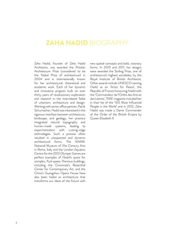 Zaha Hadid 灯饰产品集 小册 - 英文 第 4 页