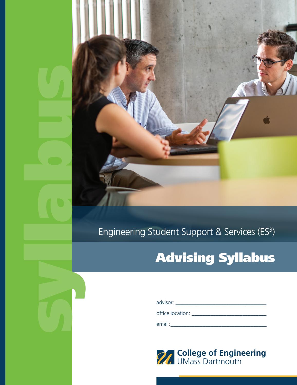 UMassD College of Engineering Syllabus by UMass Dartmouth - Issuu