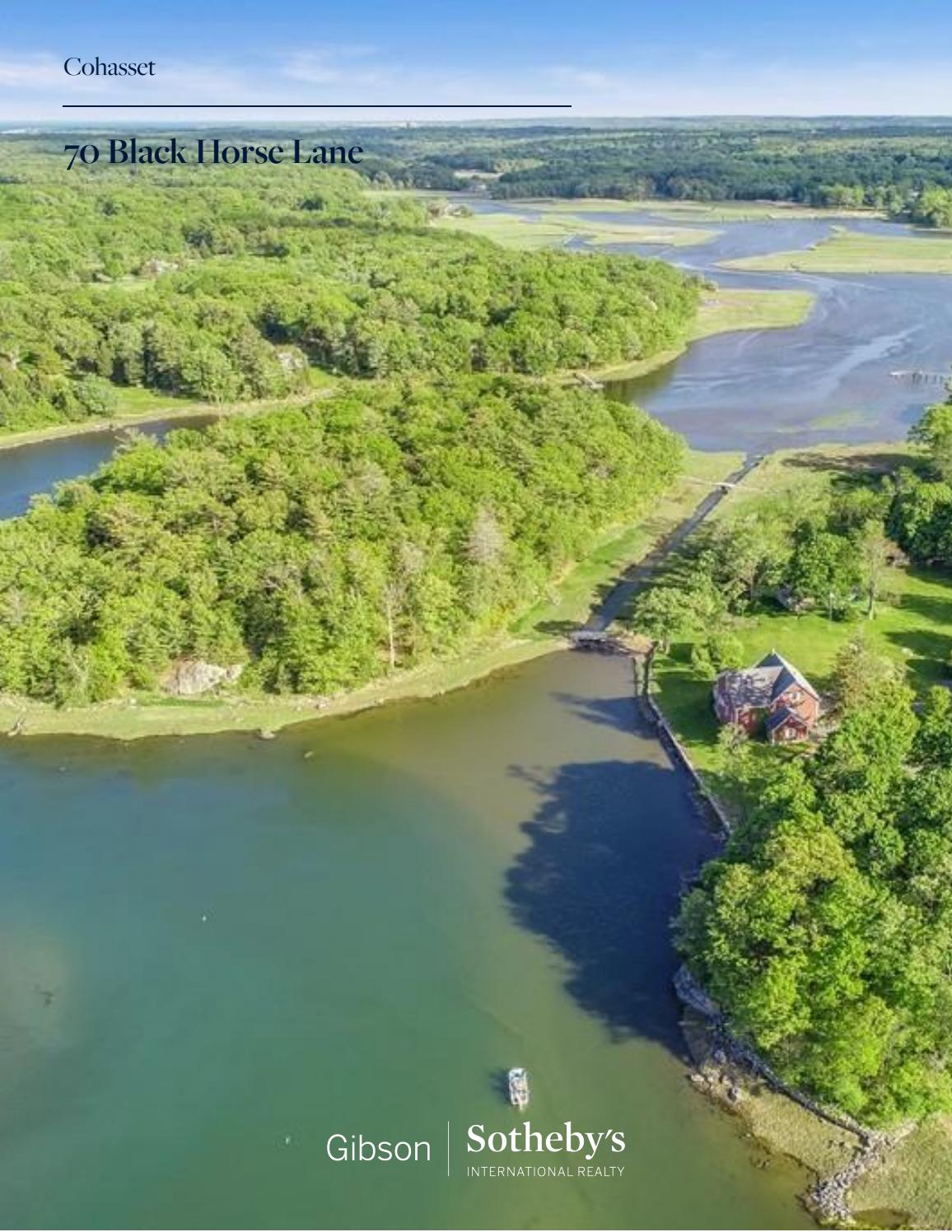 70 Black Horse Lane, Cohasset by Gibson Sotheby's International Realty