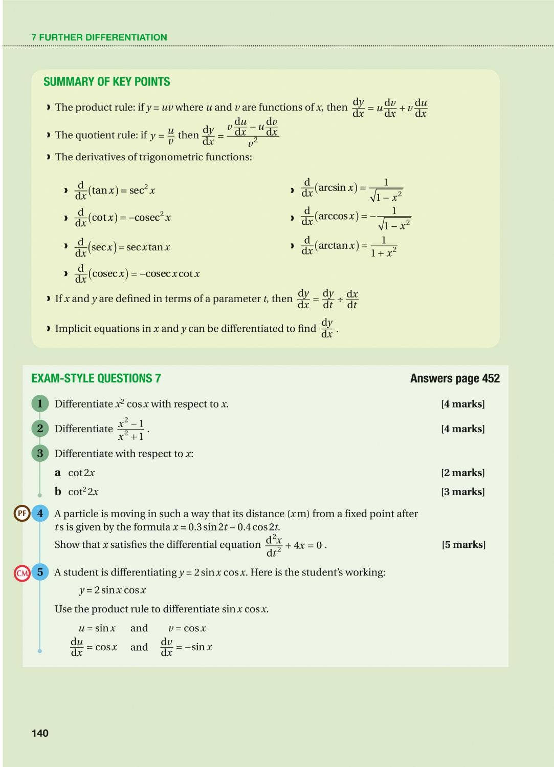 Edexcel A Level Mathematics Student Book Year 2 by Collins - Issuu