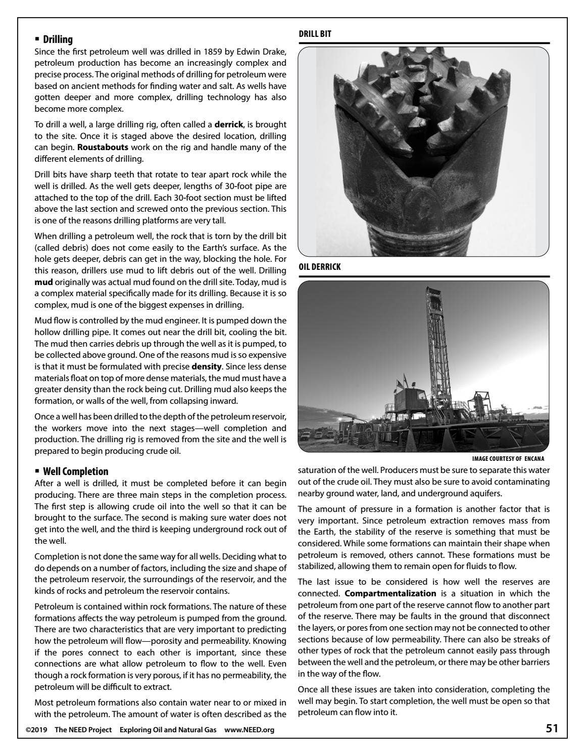 Oil Rig Science Project Exploring Oil and Natural Gas by NEED Project - Issuu