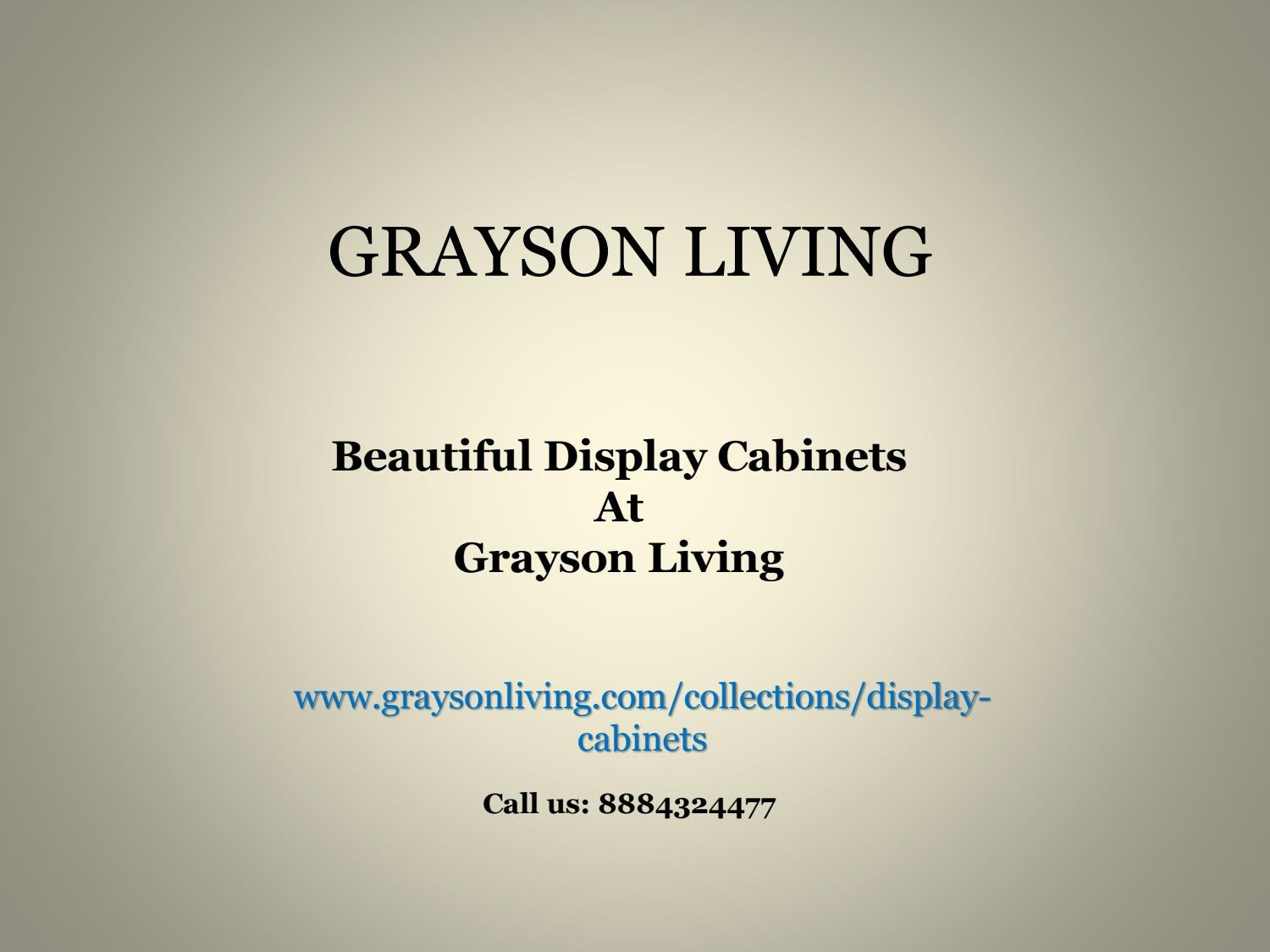 Beautiful Display At Grayson Living by Grayson Living, Luxury