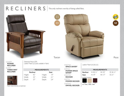 Best Home Furnishings - 皮革 家具目录 - 夏季 2020 第 18 页
