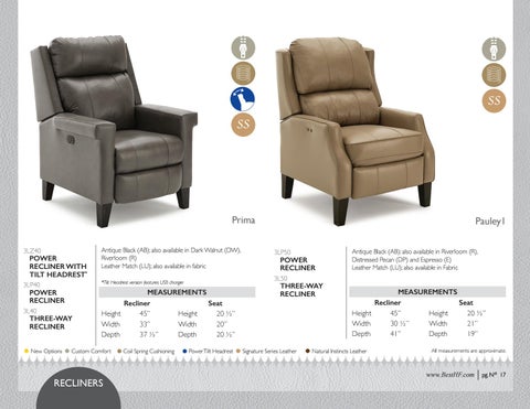 Best Home Furnishings - 皮革 家具目录 - 夏季 2020 第 19 页