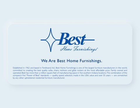 Best Home Furnishings - 皮革 家具目录 - 夏季 2020 第 3 页
