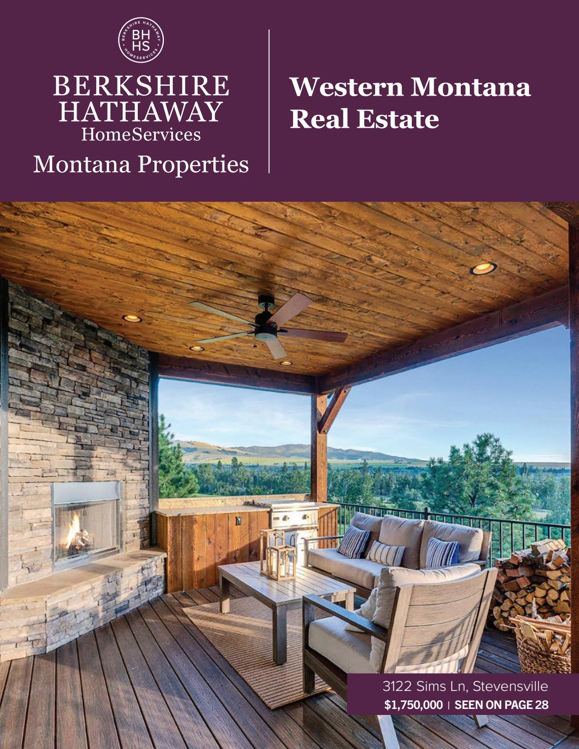 2020 Summer Western Montana Real Estate by Berkshire Hathaway