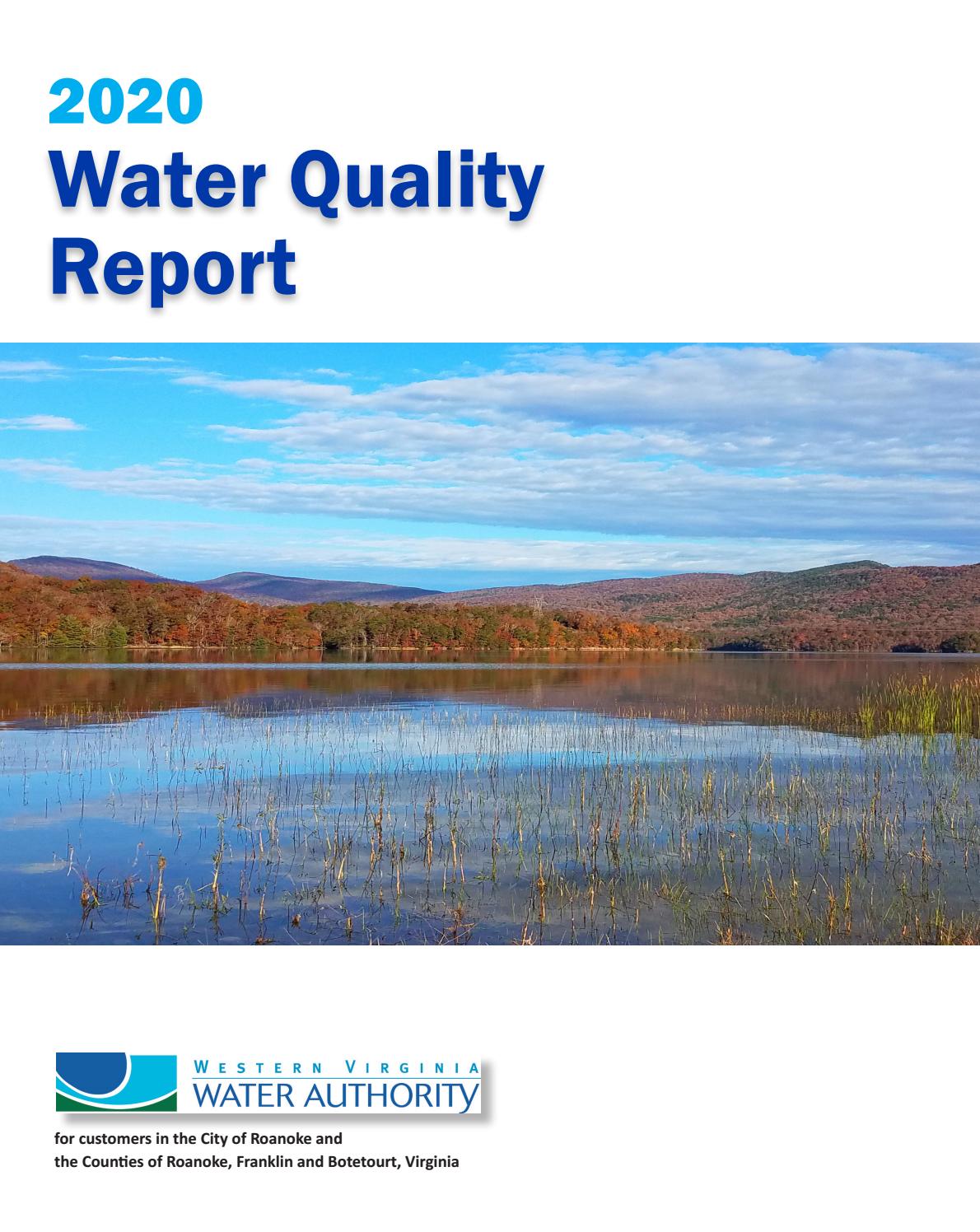 2020 Water Quality Report for the Western Virginia Water Authority by