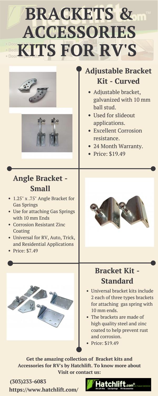 Brackets and Accessories Kits for RV's by Hatchlift LLC - Issuu