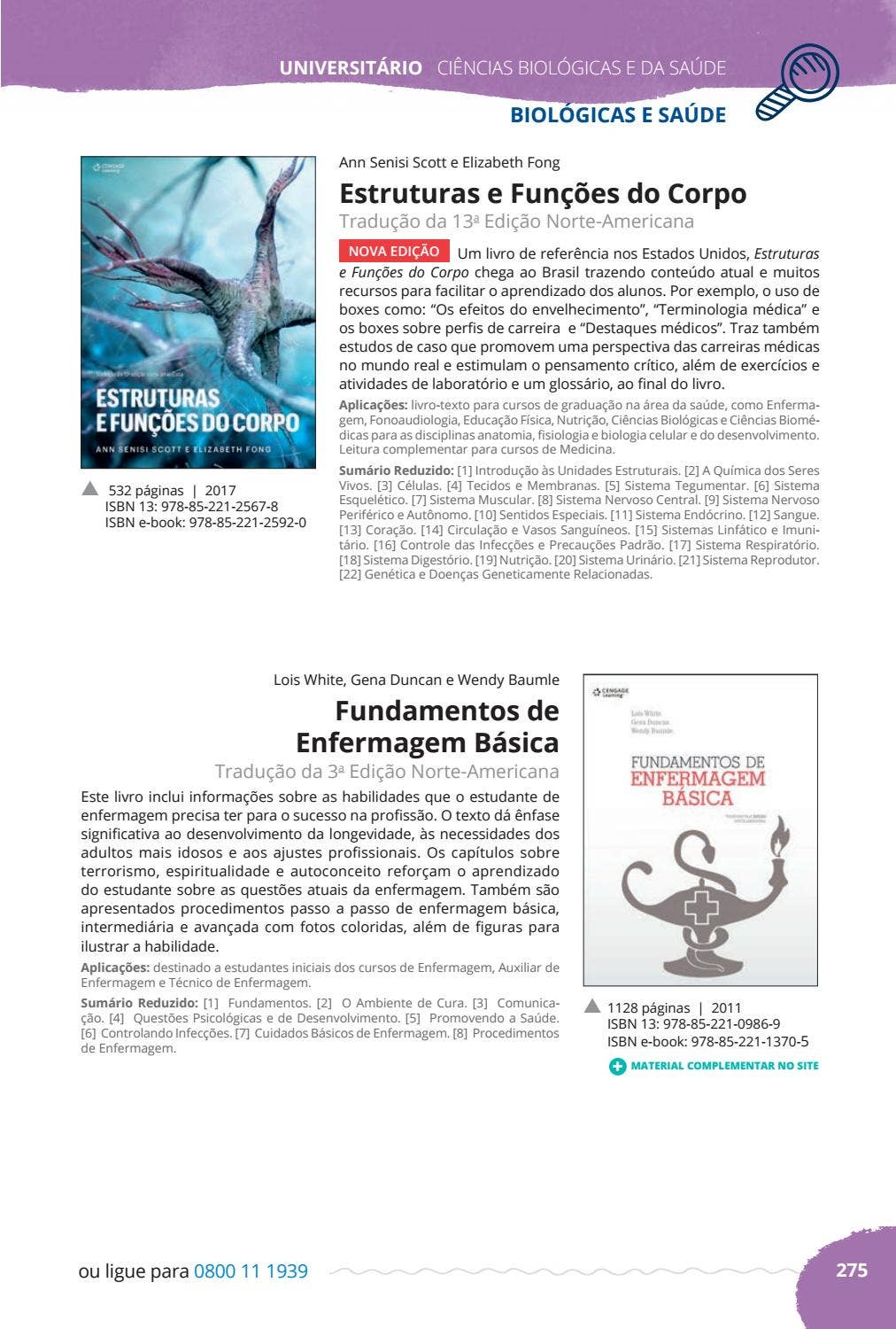 Catálogo Universitário 2020 - Ciências Exatas, Humanas e Biológicas by ...