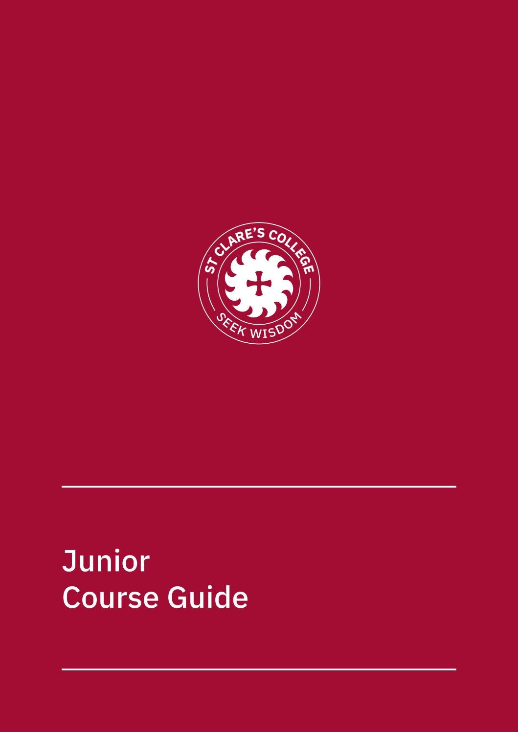 Junior Course Guide