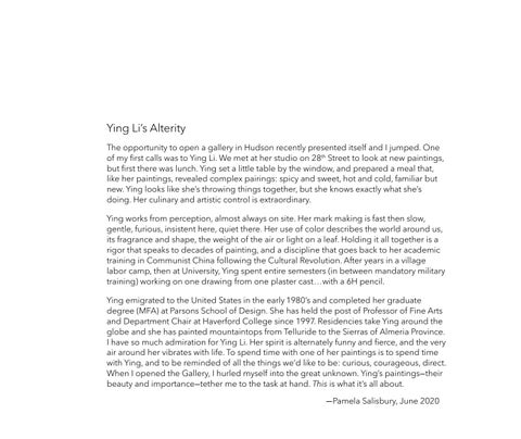 Ying Li: Alterity 第 5 页